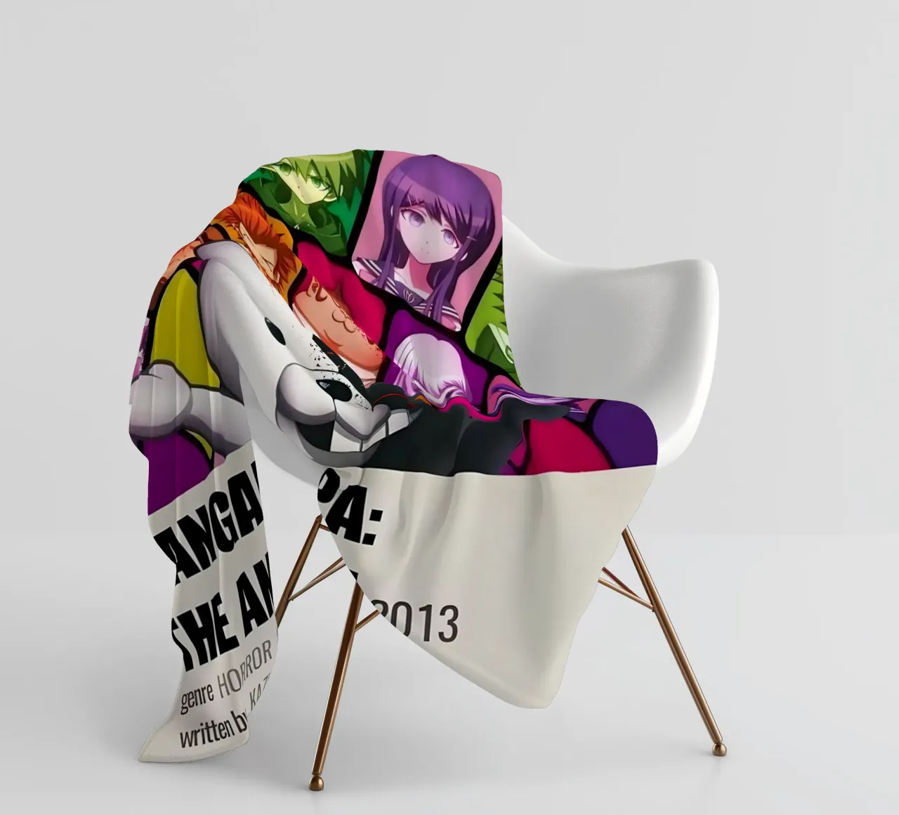 DANGANRONPA THE ANIMATION 2013 coperta in pile da Totoya