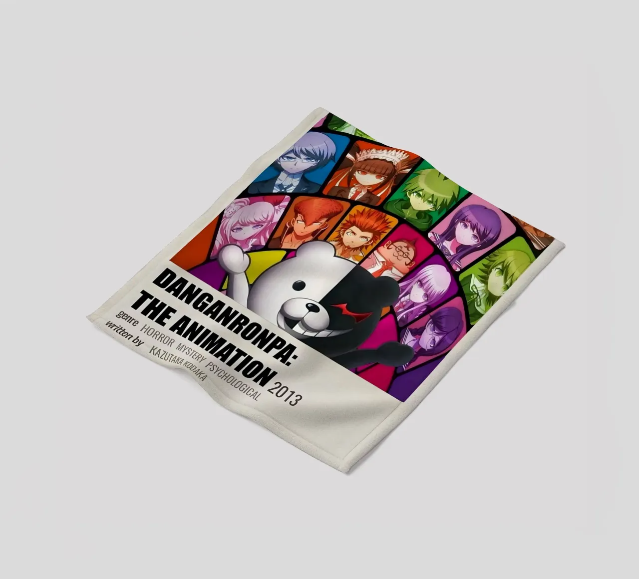 DANGANRONPA THE ANIMATION 2013 coperta in pile da Totoya