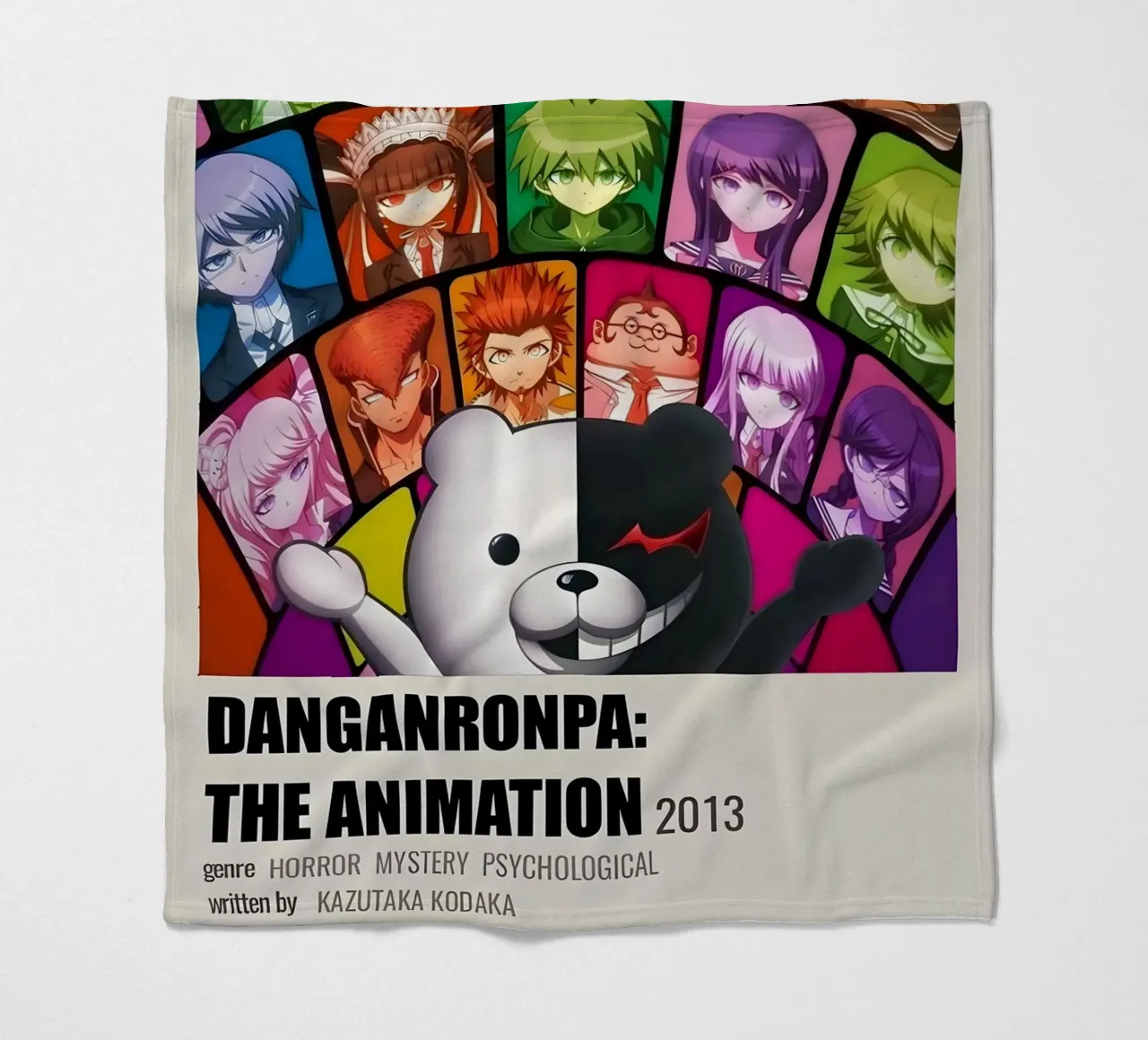 DANGANRONPA THE ANIMATION 2013 coperta in pile da Totoya