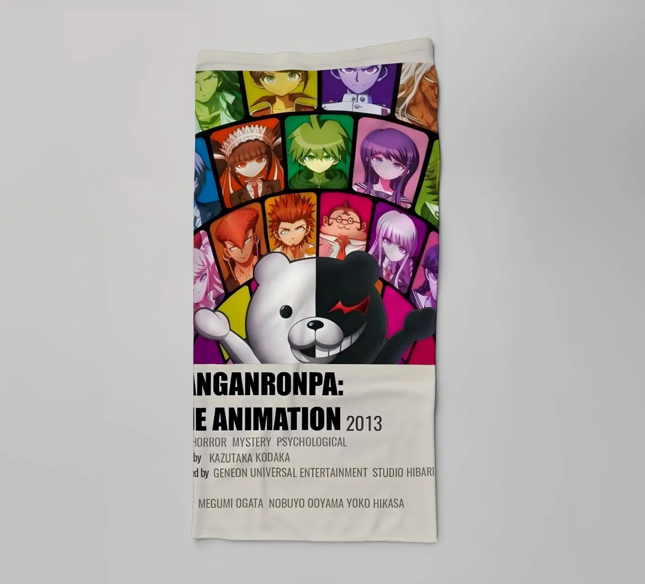DANGANRONPA THE ANIMATION 2013 asciugamano da bagno da Totoya