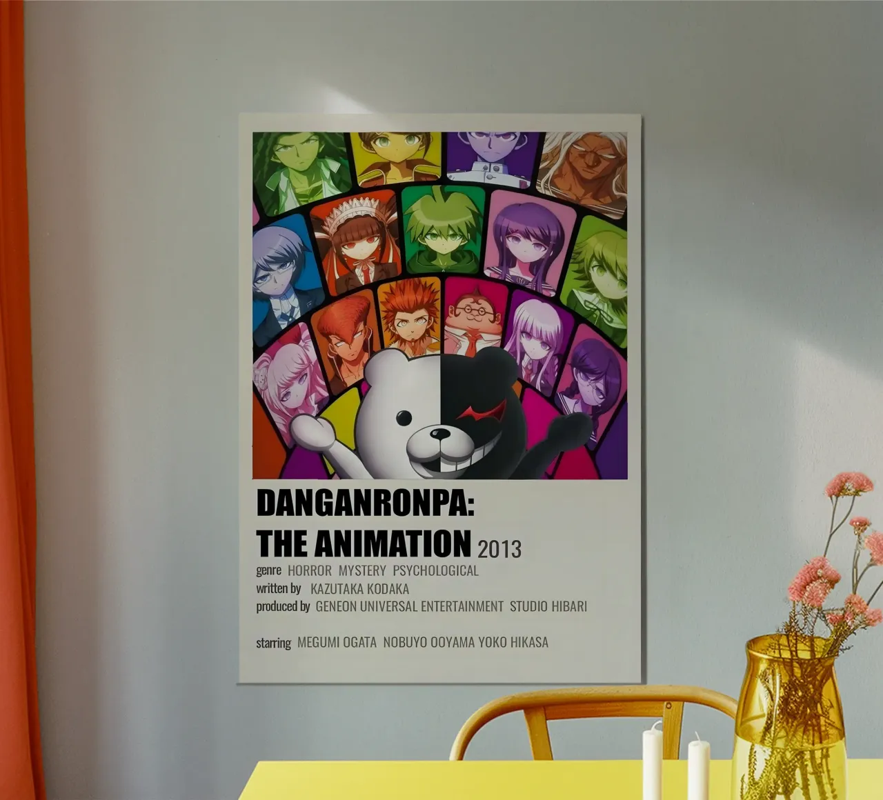 DANGANRONPA THE ANIMATION 2013 alluminio dibond da Totoya