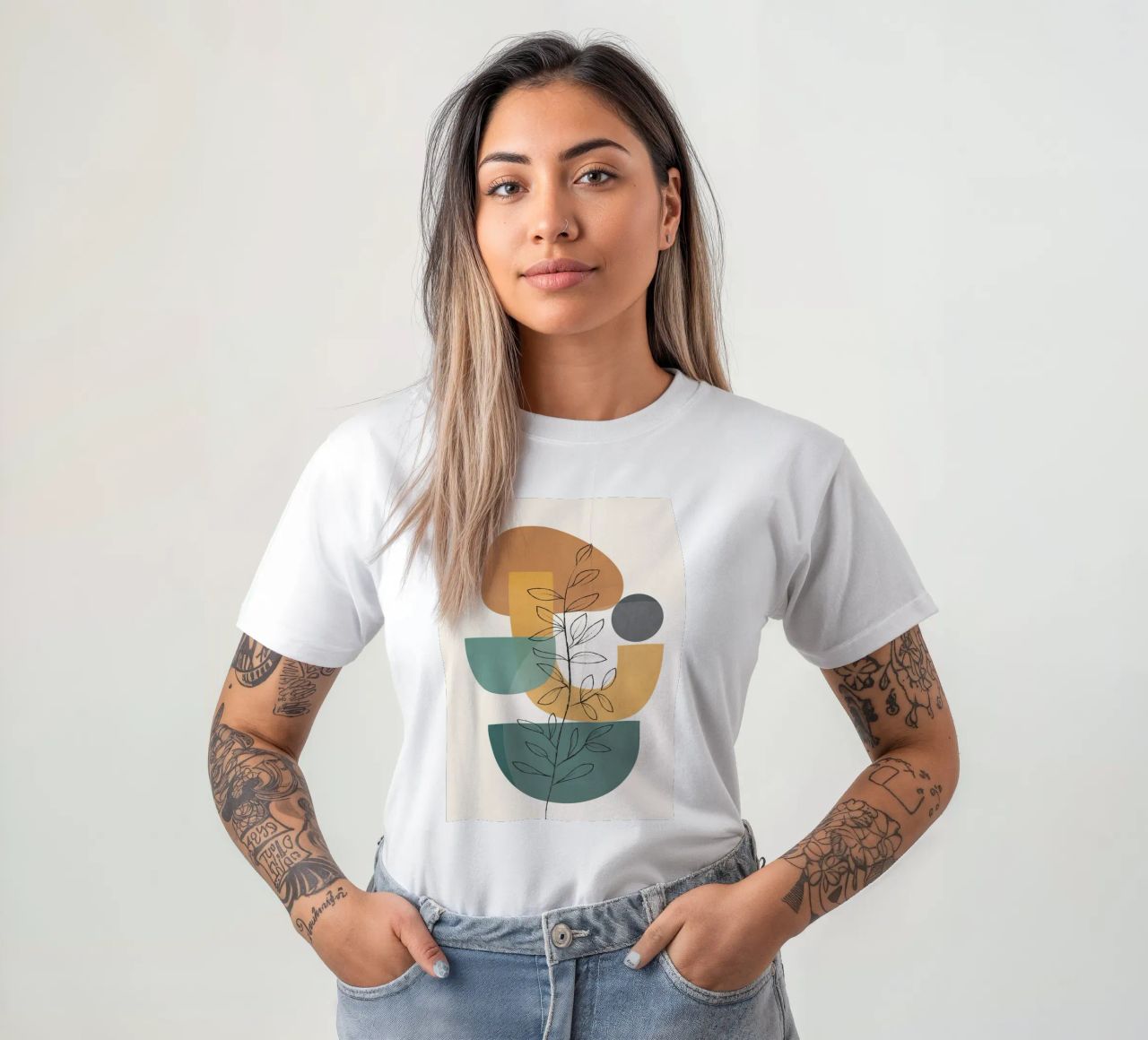 Abstract Branch 03 t-shirt da Nadjaa