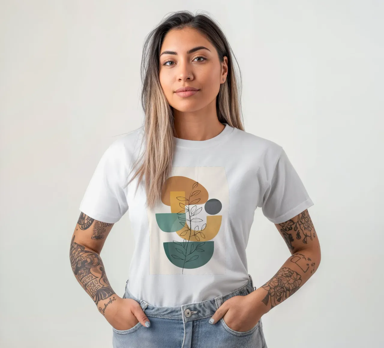 Abstract Branch 03 t-shirt da Nadjaa