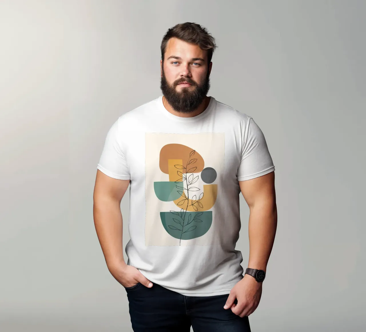 Abstract Branch 03 T-Shirt von Nadjaa