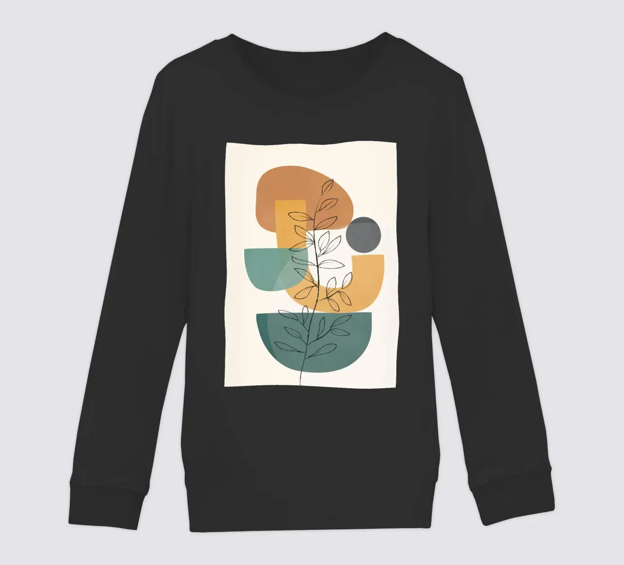 Abstract Branch 03 felpa bambino da Nadjaa