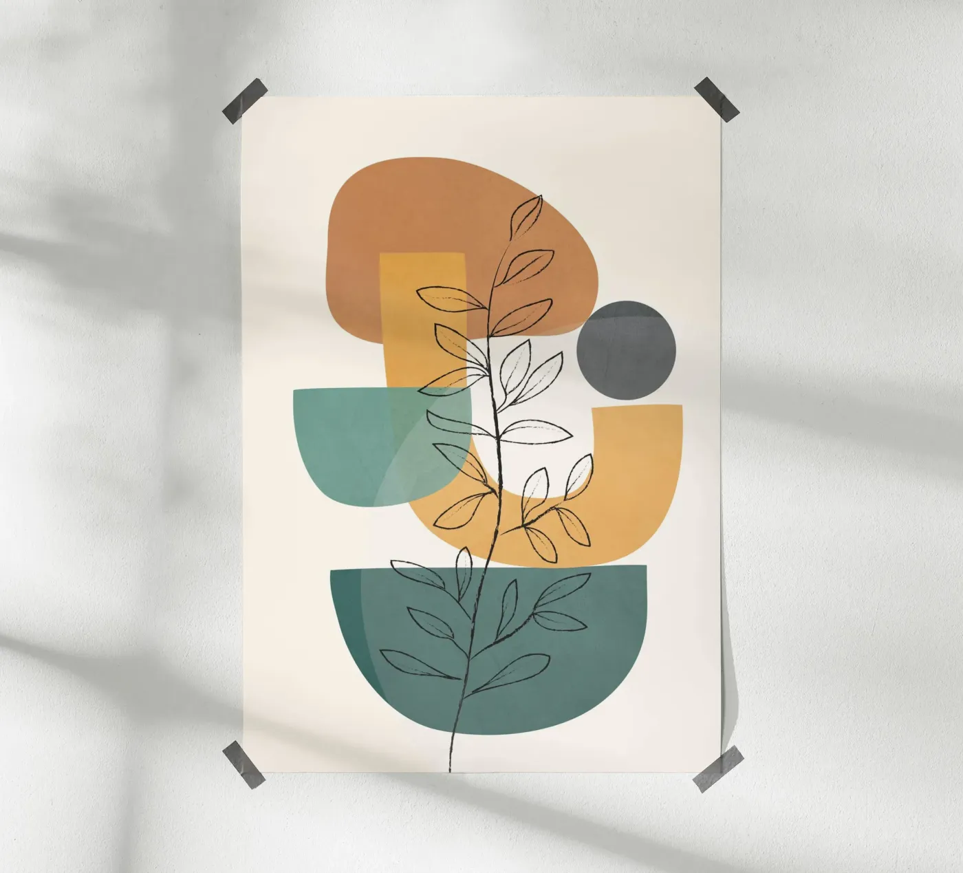 Abstract Branch 03 poster da Nadjaa