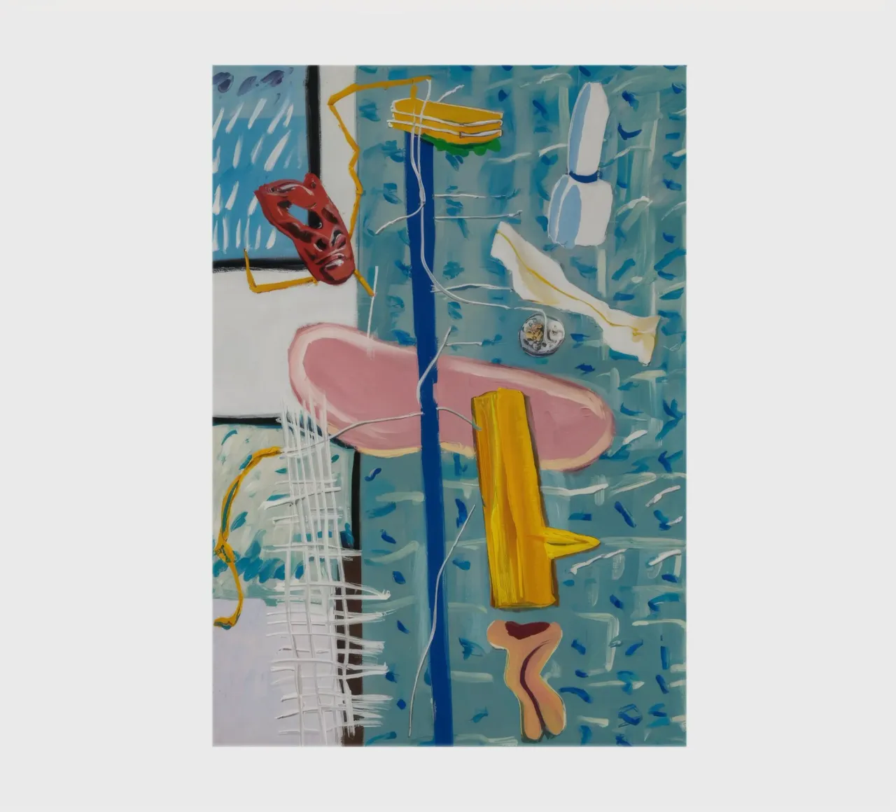 Bleu Jaune Symphonie carnet de notes de Beach Palette