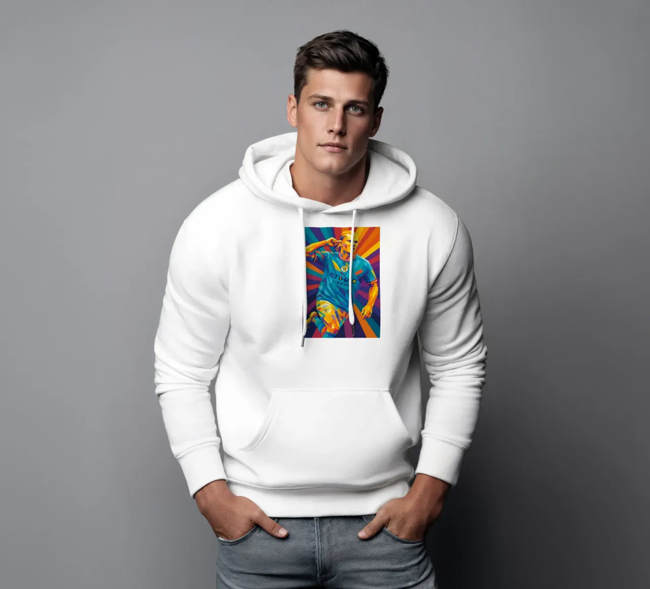 Erling Braut Håland Manchester City hoodie by HopeStudio