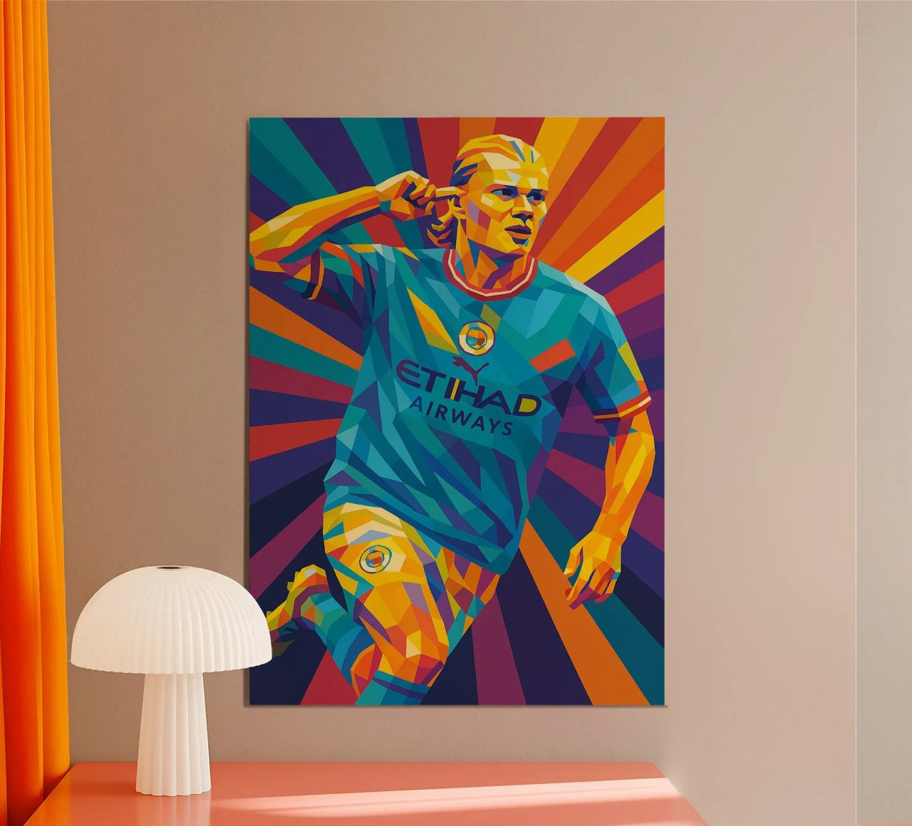 Erling Braut Håland Manchester City poster de HopeStudio