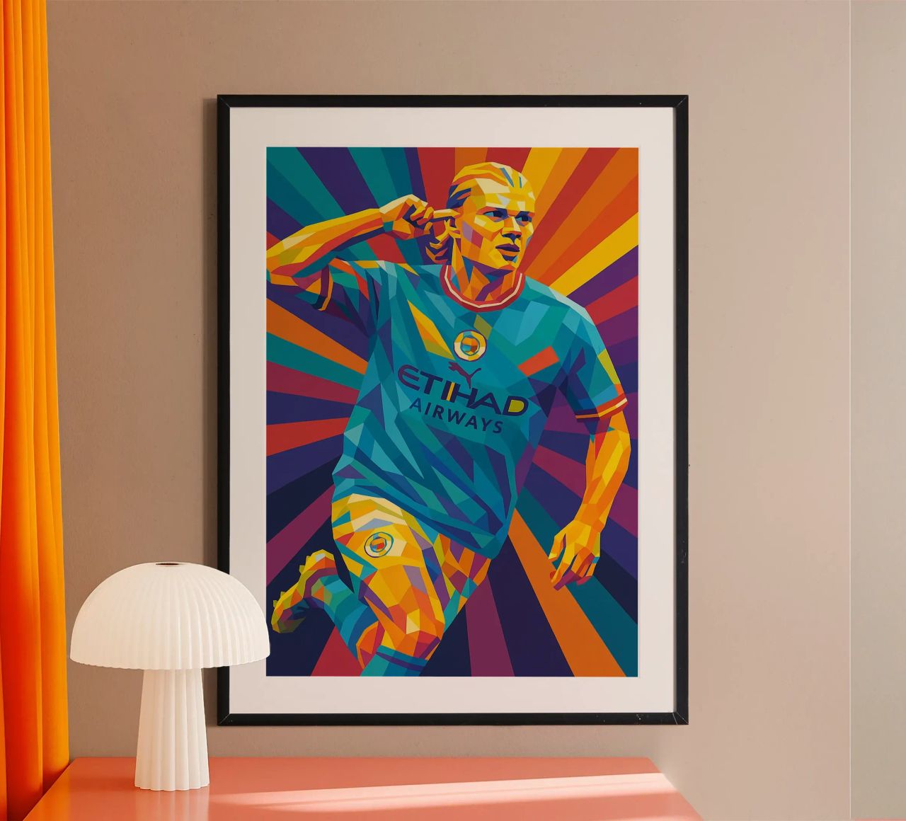 Erling Braut Håland Manchester City poster de HopeStudio
