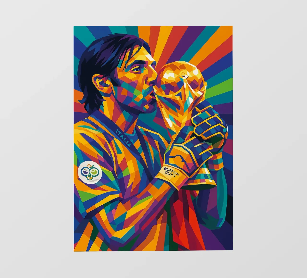 Gianluigi Buffon pellicola backlit da HopeStudio