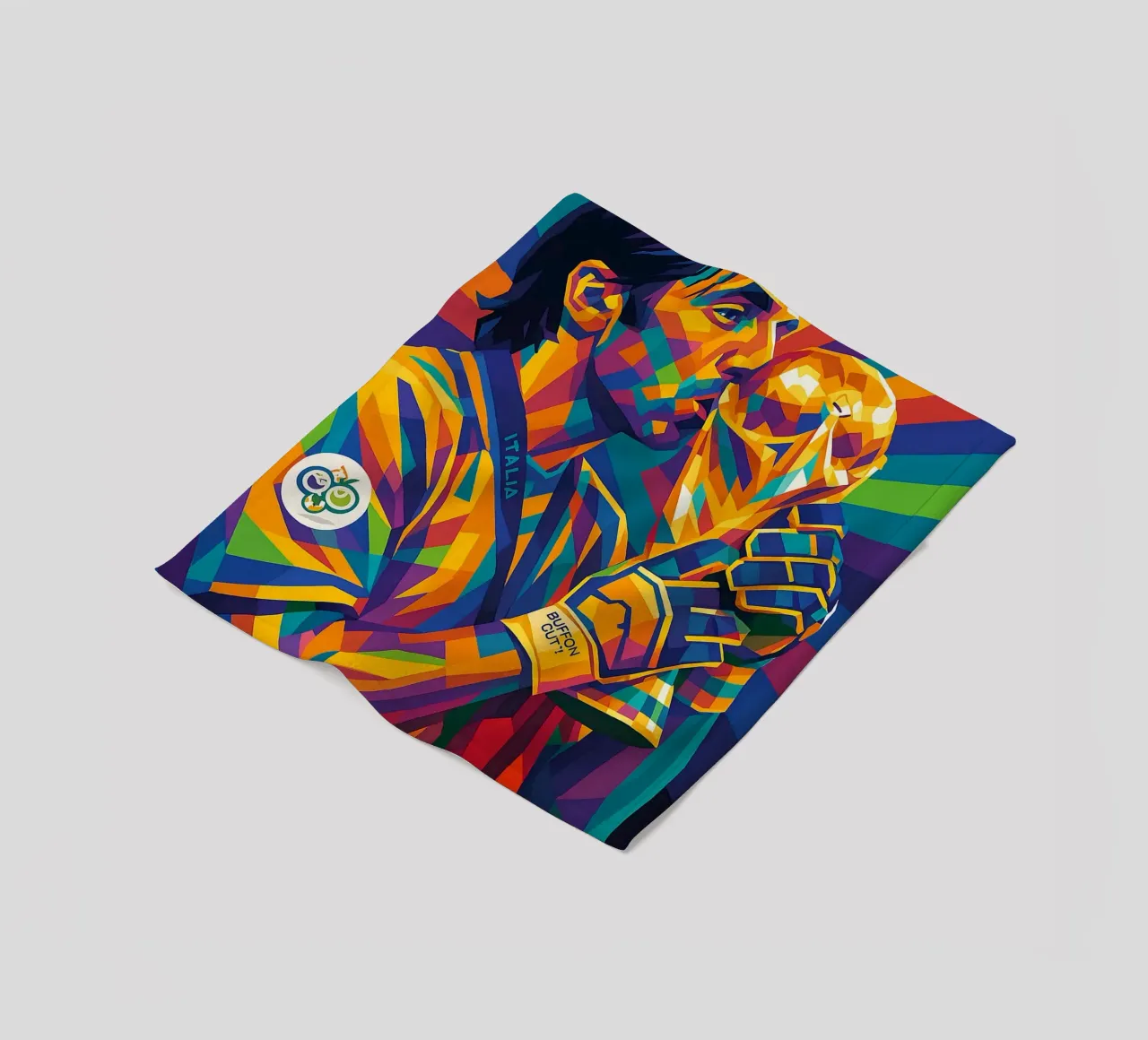 Gianluigi Buffon coperta in pile da HopeStudio