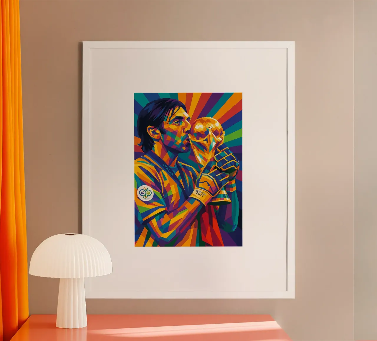 Gianluigi Buffon poster da HopeStudio