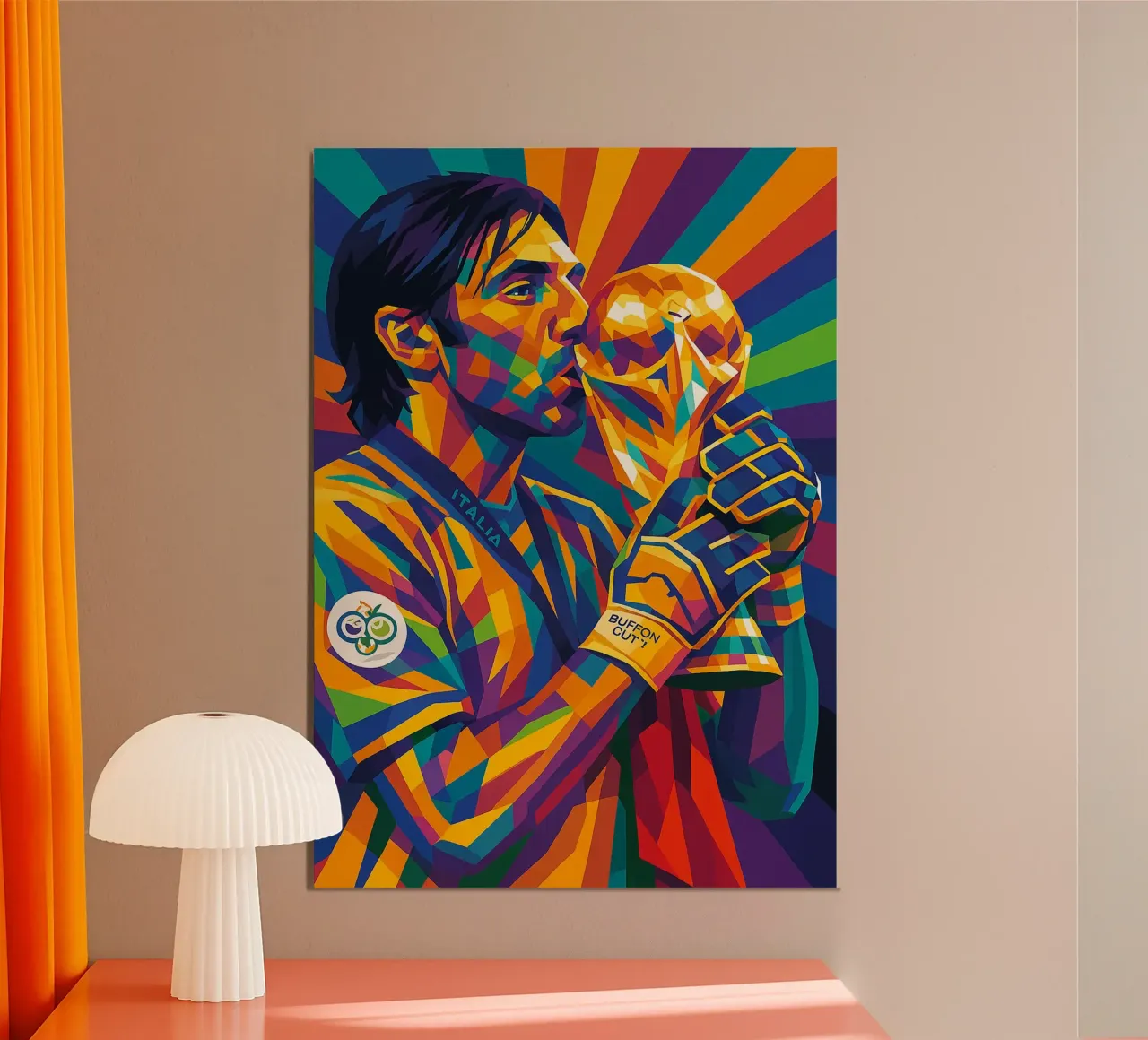 Gianluigi Buffon poster da HopeStudio