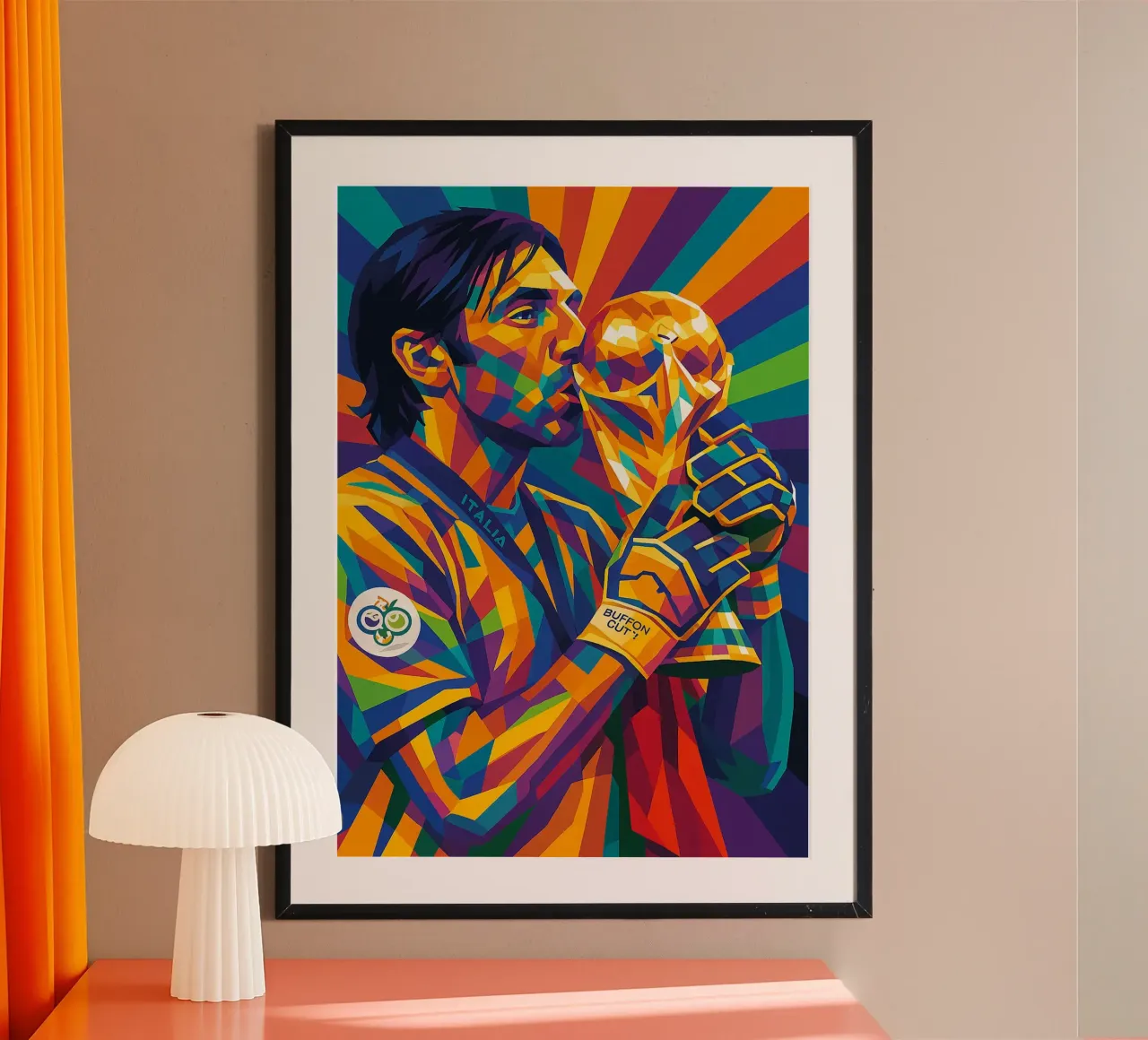Gianluigi Buffon poster da HopeStudio
