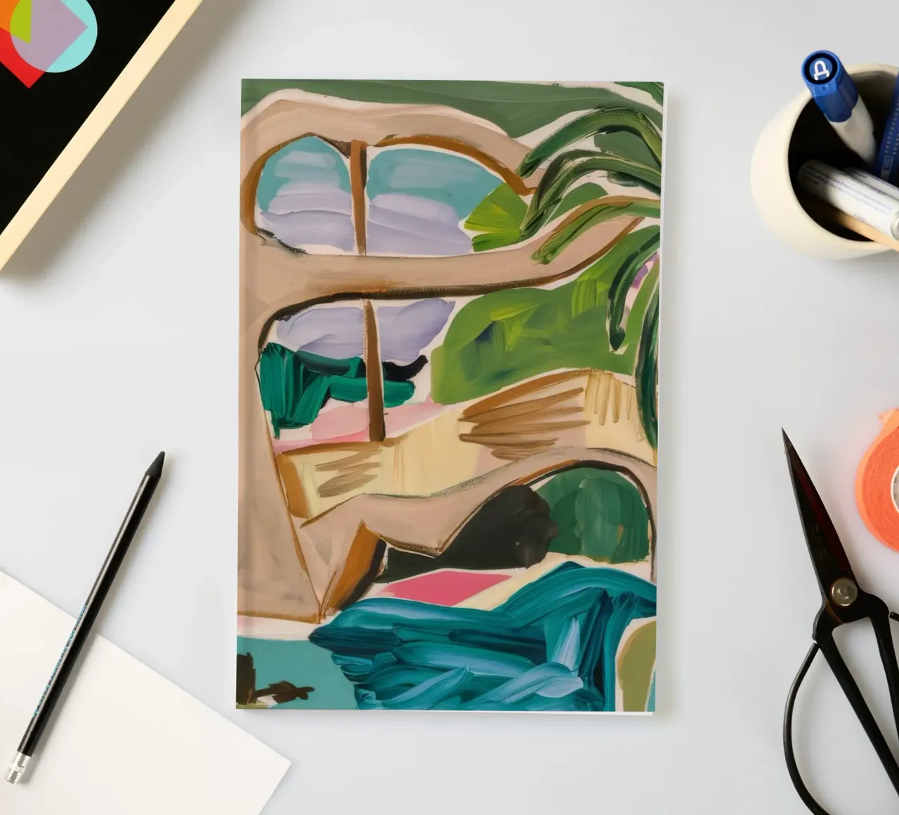 Floating Pool Serenity notebook by Beach Palette