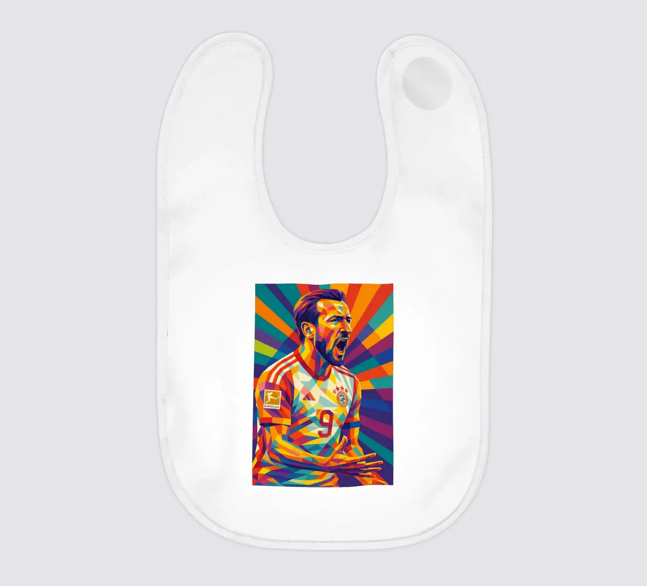 Harry Kane baby bib by HopeStudio