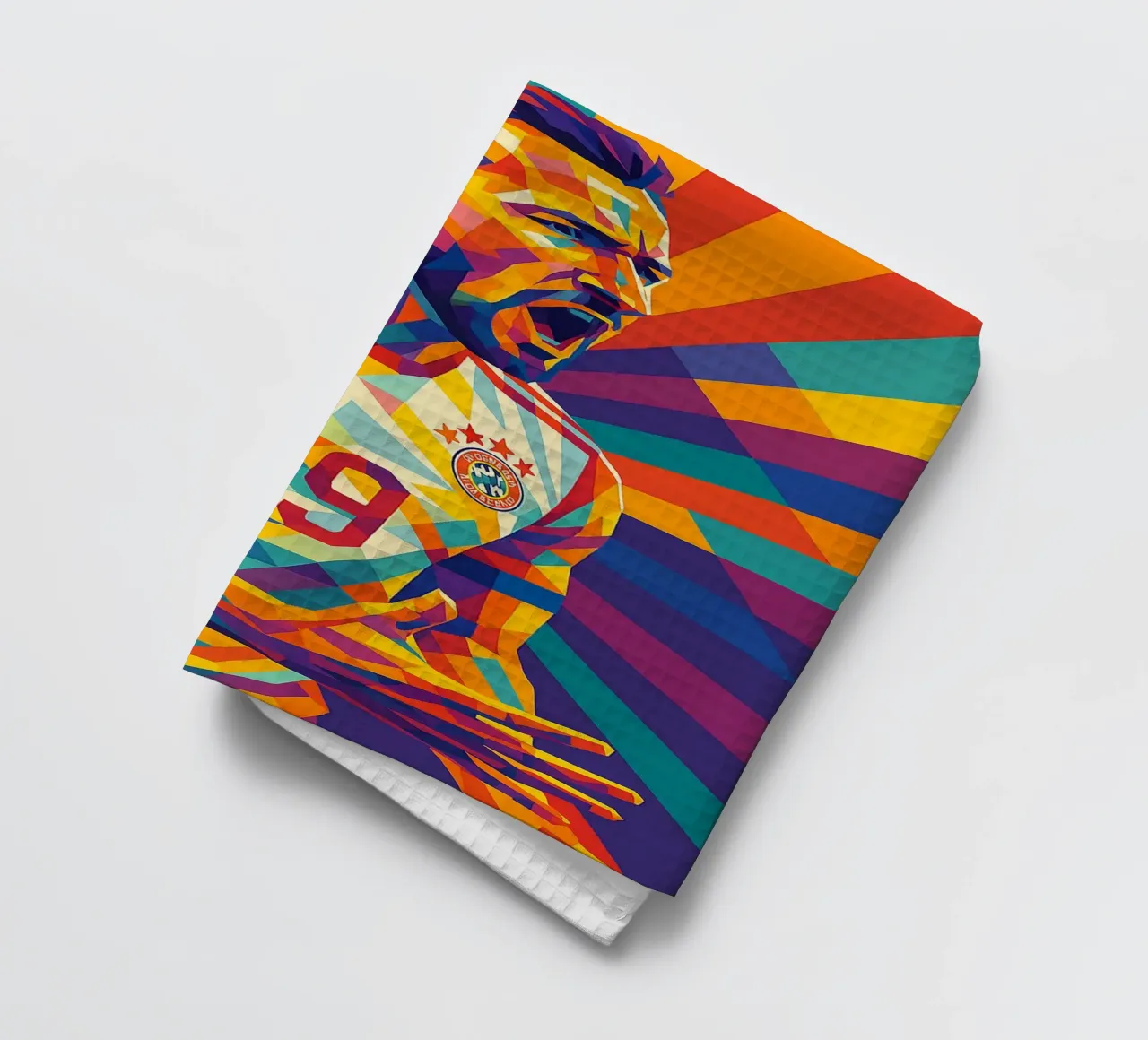Harry Kane tea towel by HopeStudio