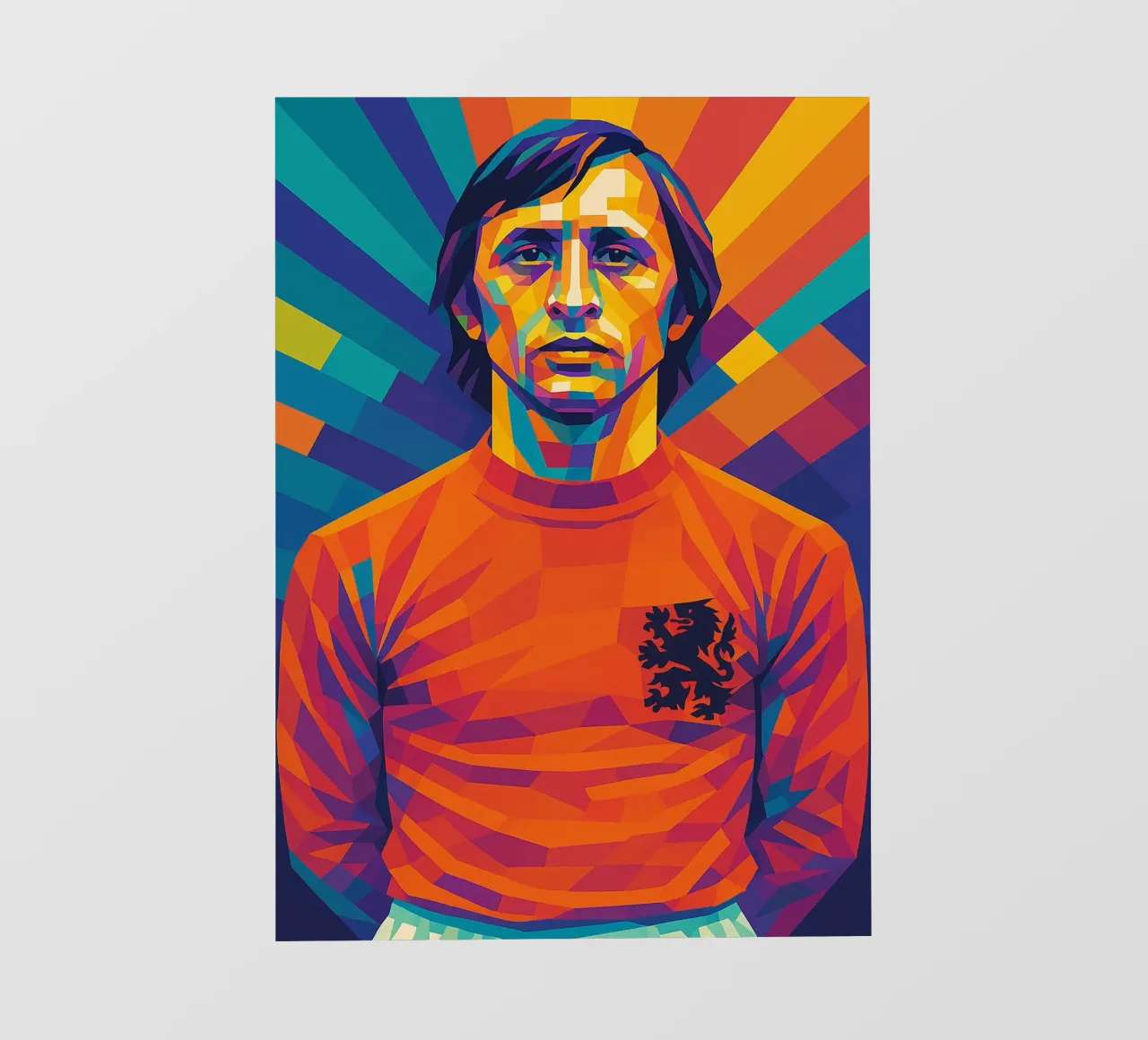 Johan Cruyff telo in pvc da HopeStudio