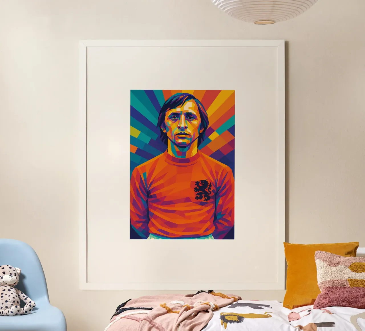 Johan Cruyff carta hahnemühle da HopeStudio