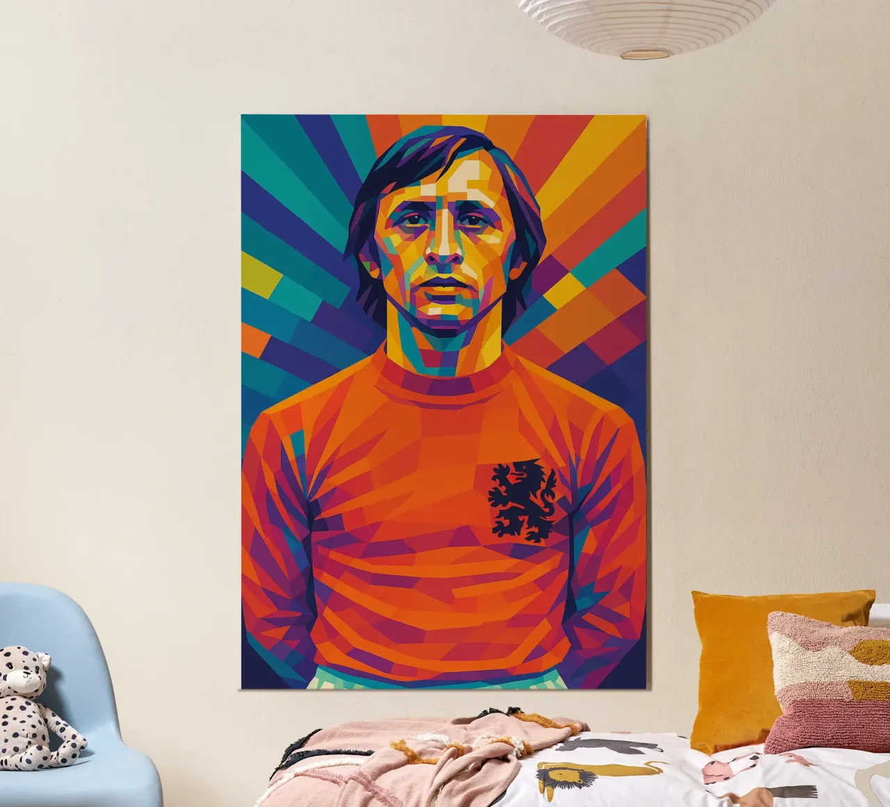 Johan Cruyff carta hahnemühle da HopeStudio