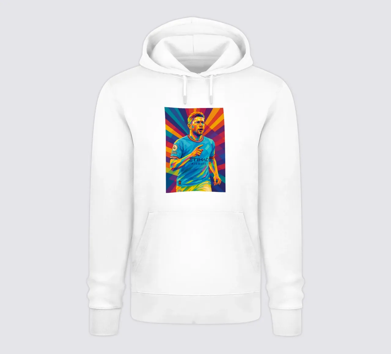 Kevin De Bruyne felpa con cappuccio da HopeStudio