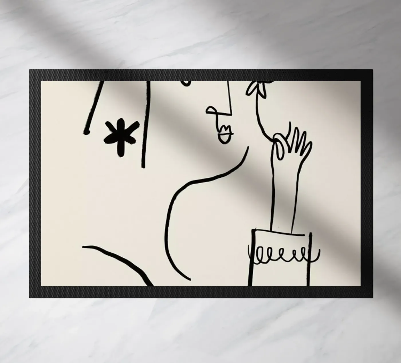 Daisy deurmat van Graphite