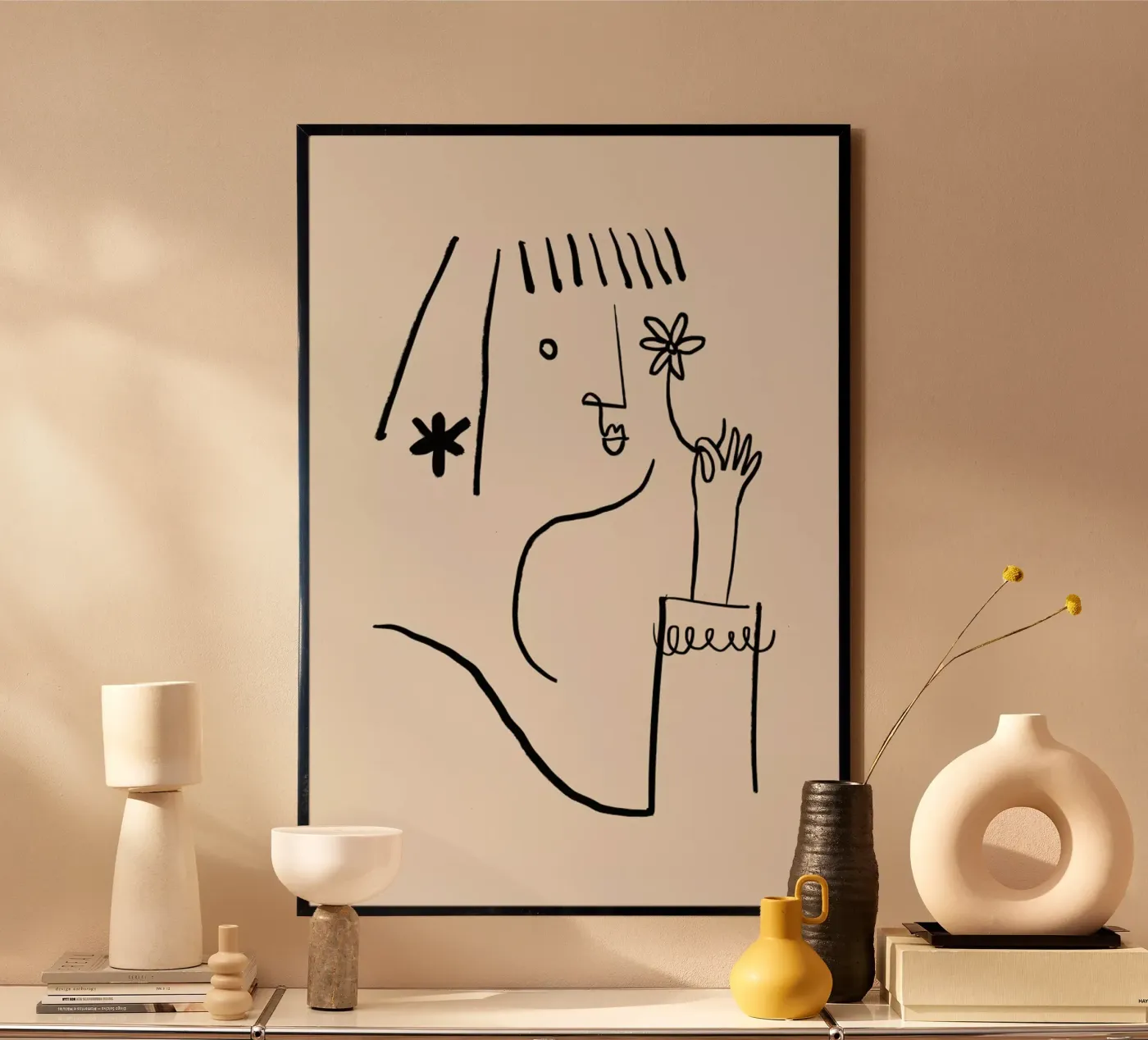 Daisy Poster von Graphite