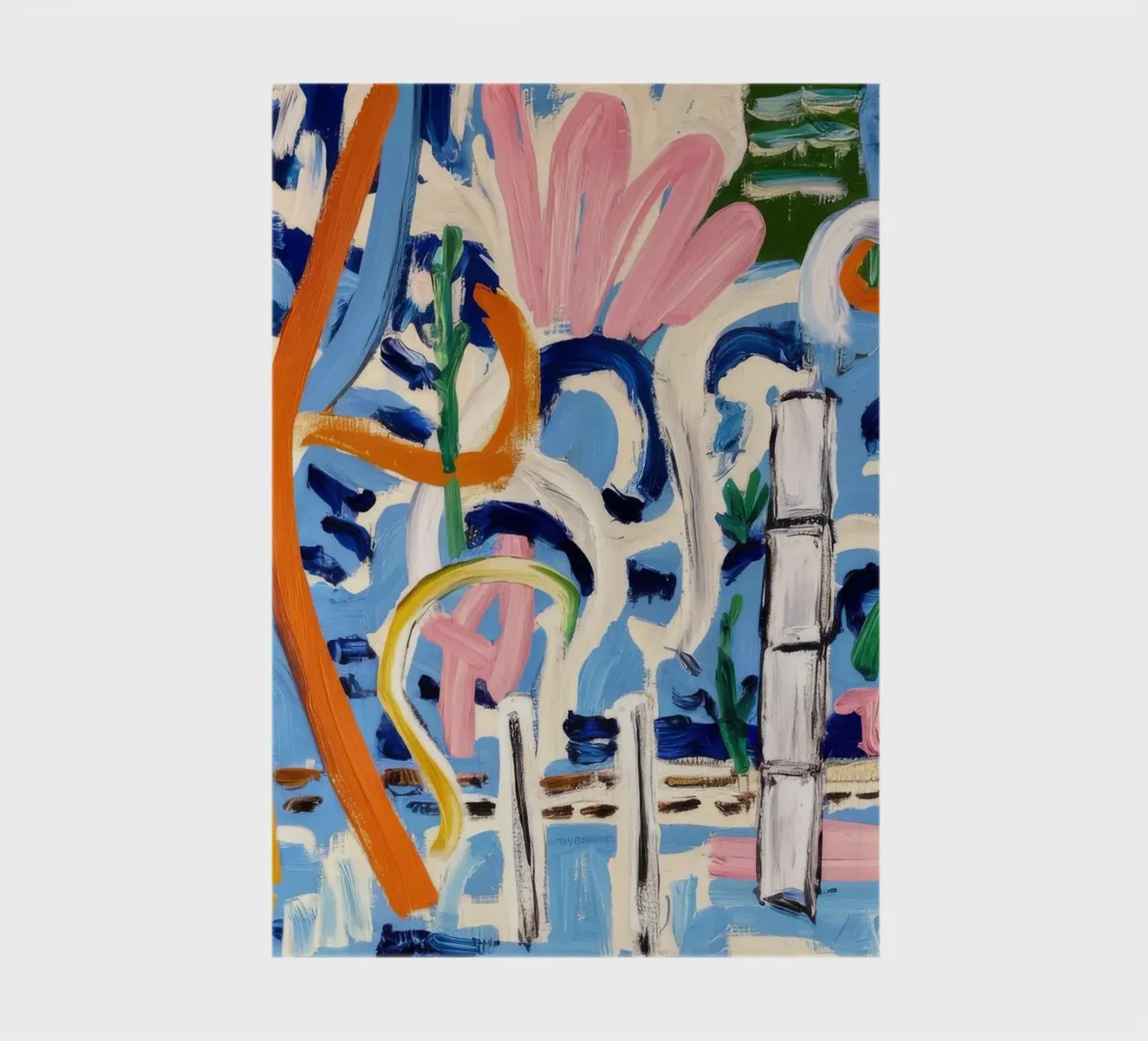 Colorful Palm Fantasy notebook by Beach Palette