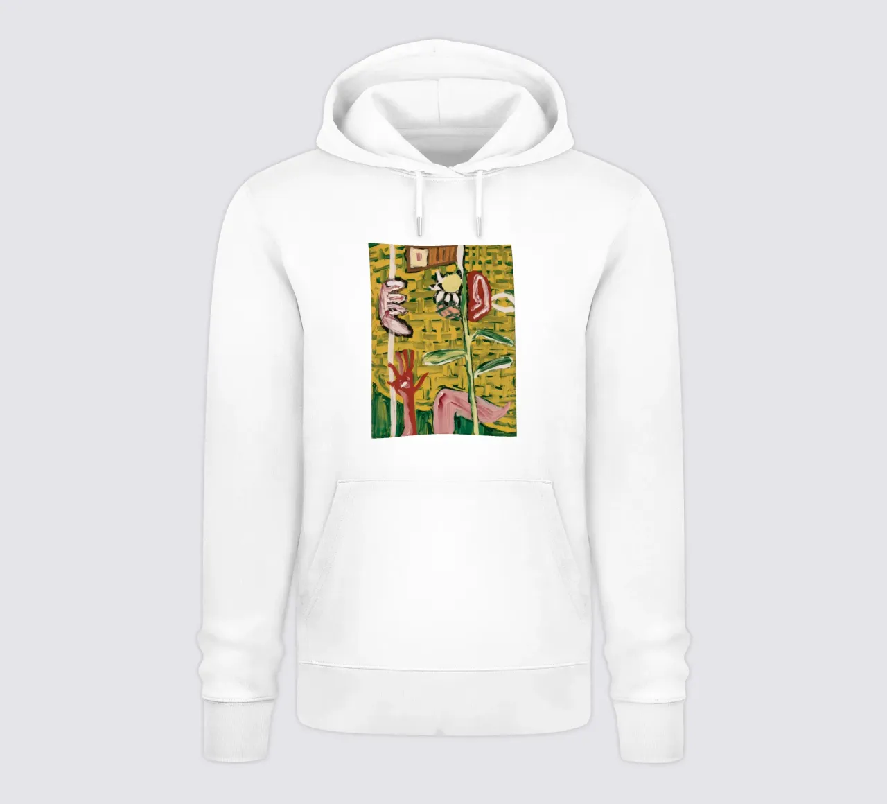 Paradiso astratto tropicale felpa con cappuccio da Beach Palette