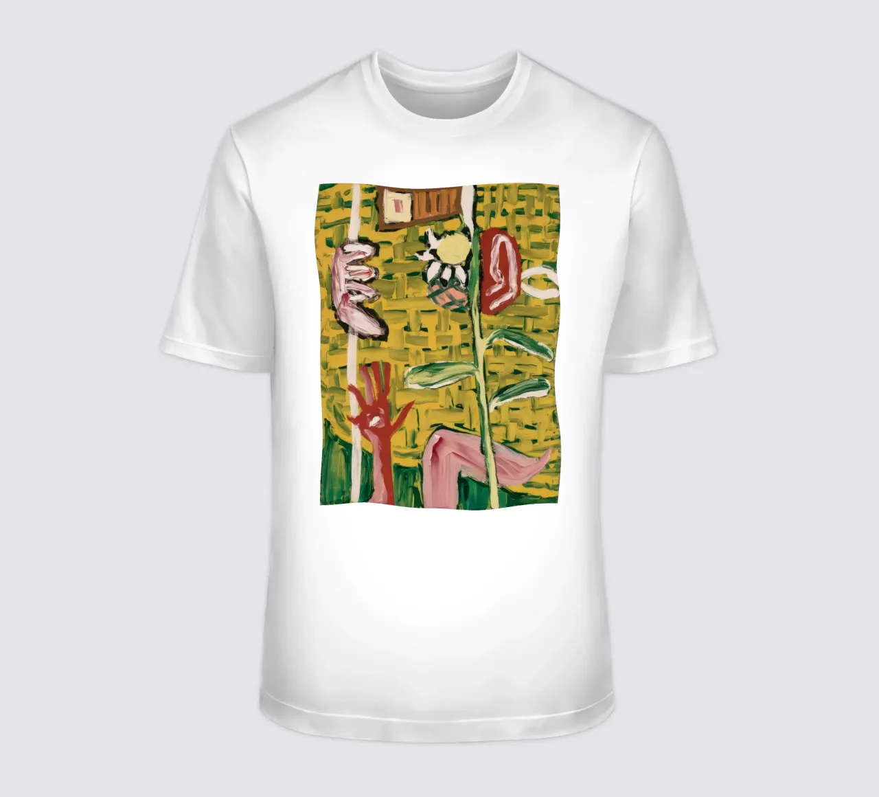 Paradiso astratto tropicale t-shirt da Beach Palette