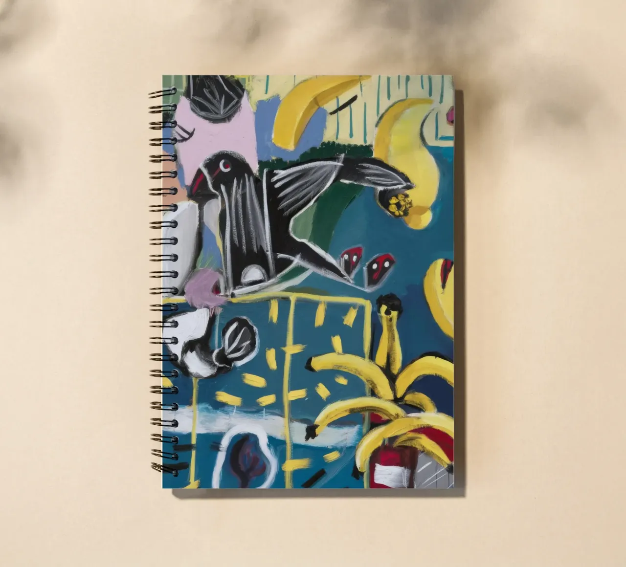 Geometrische tuindroom notitieboek met spiraal van Beach Palette