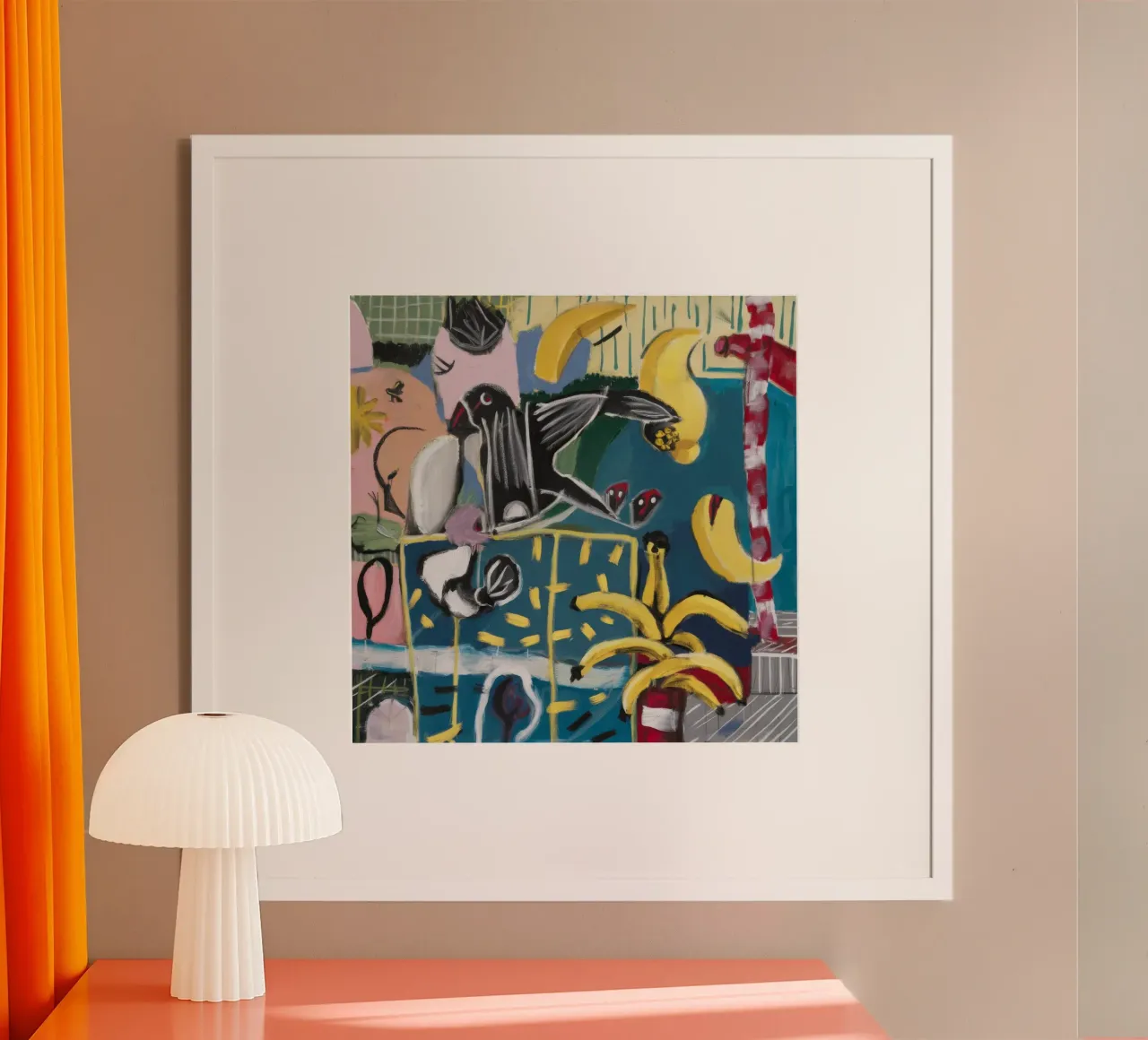 Sogno di un giardino geometrico carta hahnemühle da Beach Palette