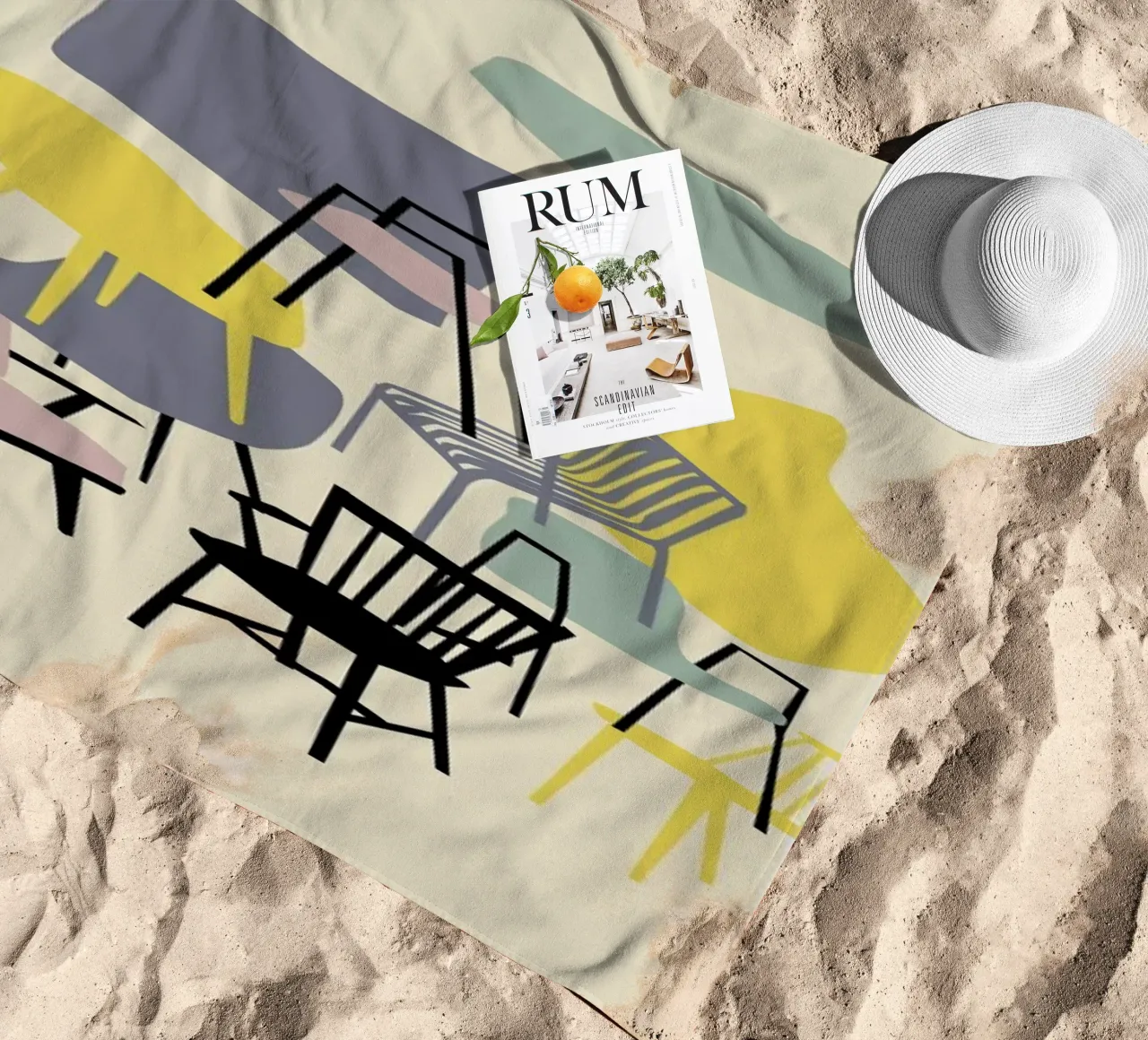 Take A Seat telo mare da Helena Ravenne