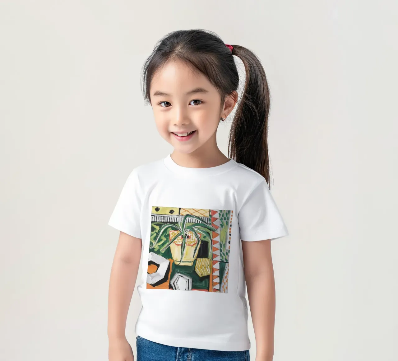 Dynamische Küstentäuschung Kinder T-Shirt von Beach Palette