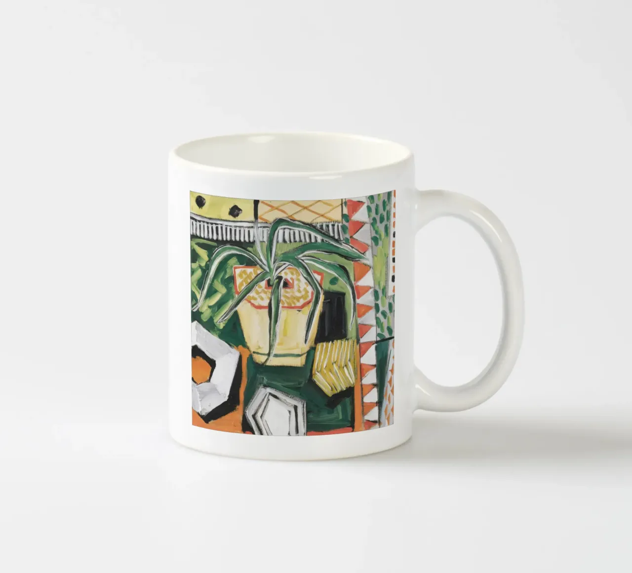 Dynamic Coastal Mirage ceramic mug by Beach Palette