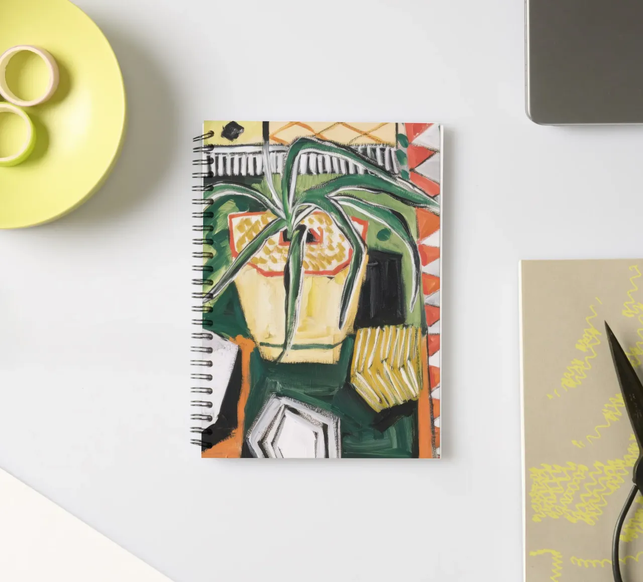Dynamic Coastal Mirage spiral notebook by Beach Palette
