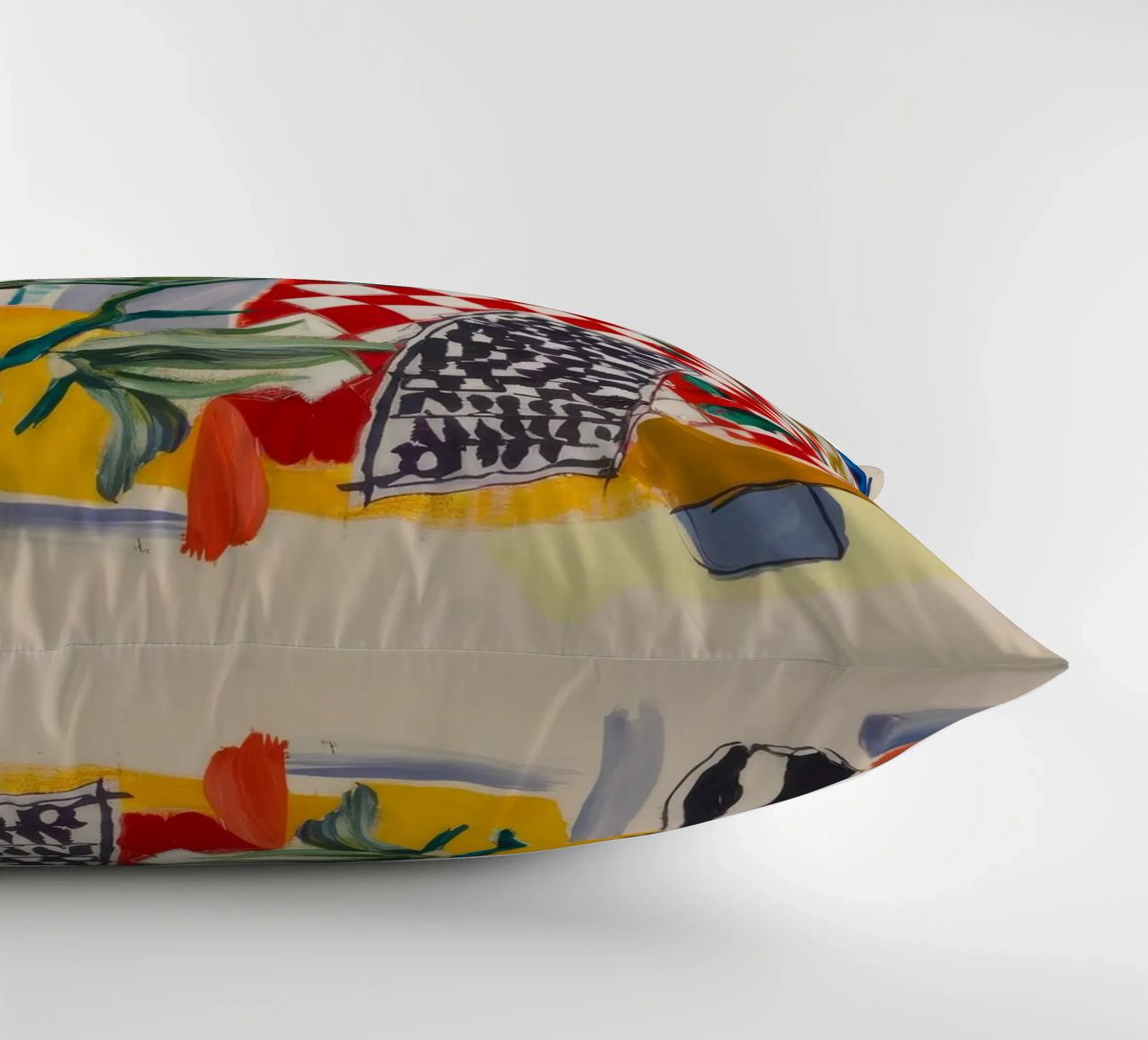 Danse chaotique de l'océan coussin de Beach Palette