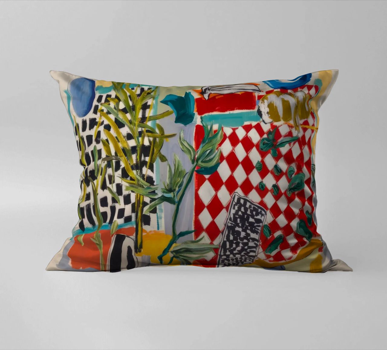 Danse chaotique de l'océan coussin de Beach Palette