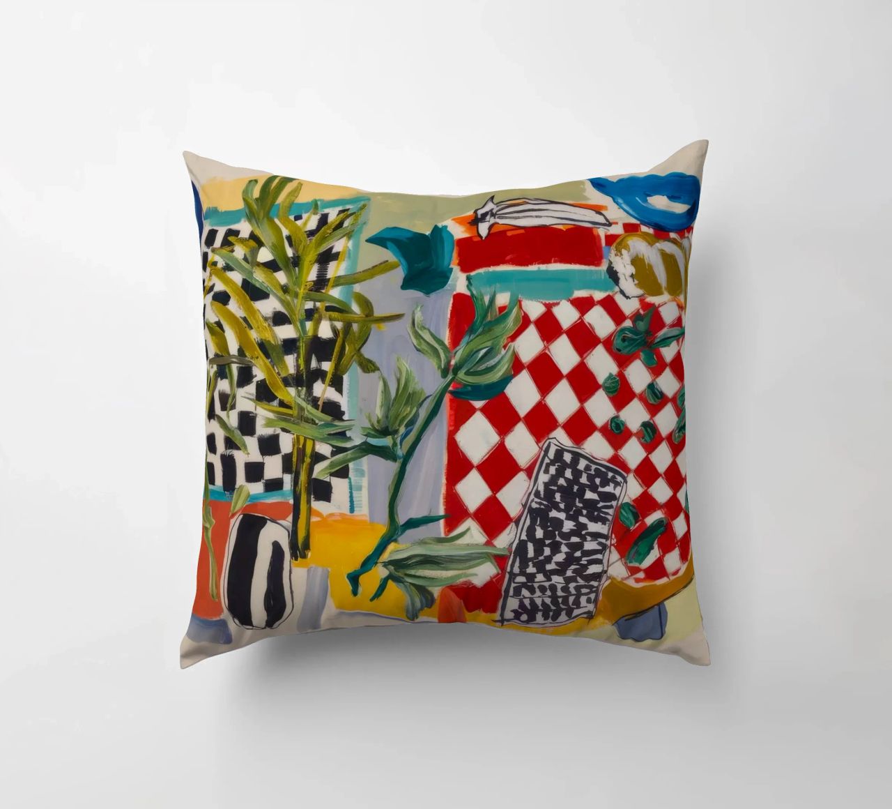 Danse chaotique de l'océan coussin de Beach Palette