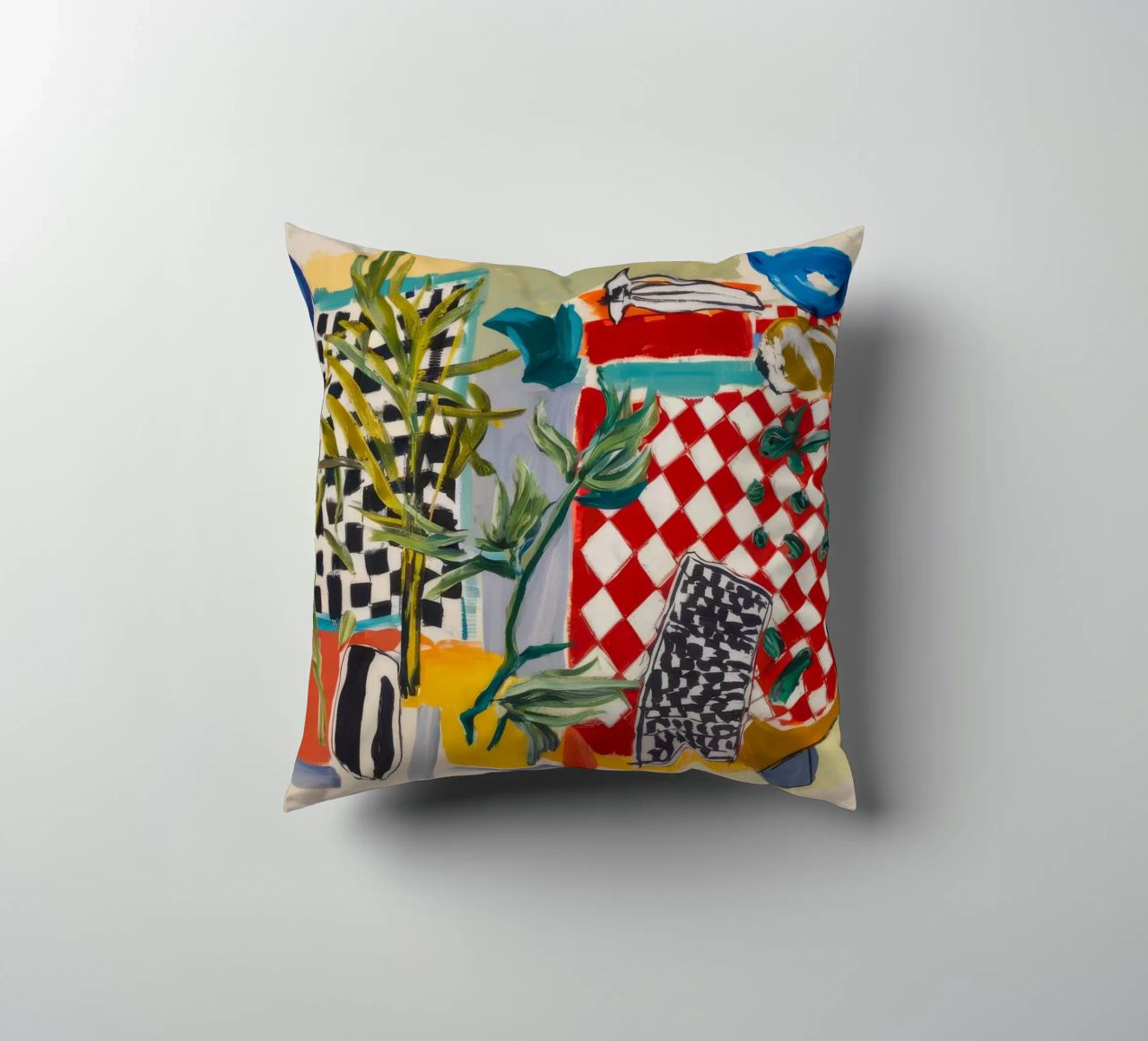 Danse chaotique de l'océan coussin de Beach Palette