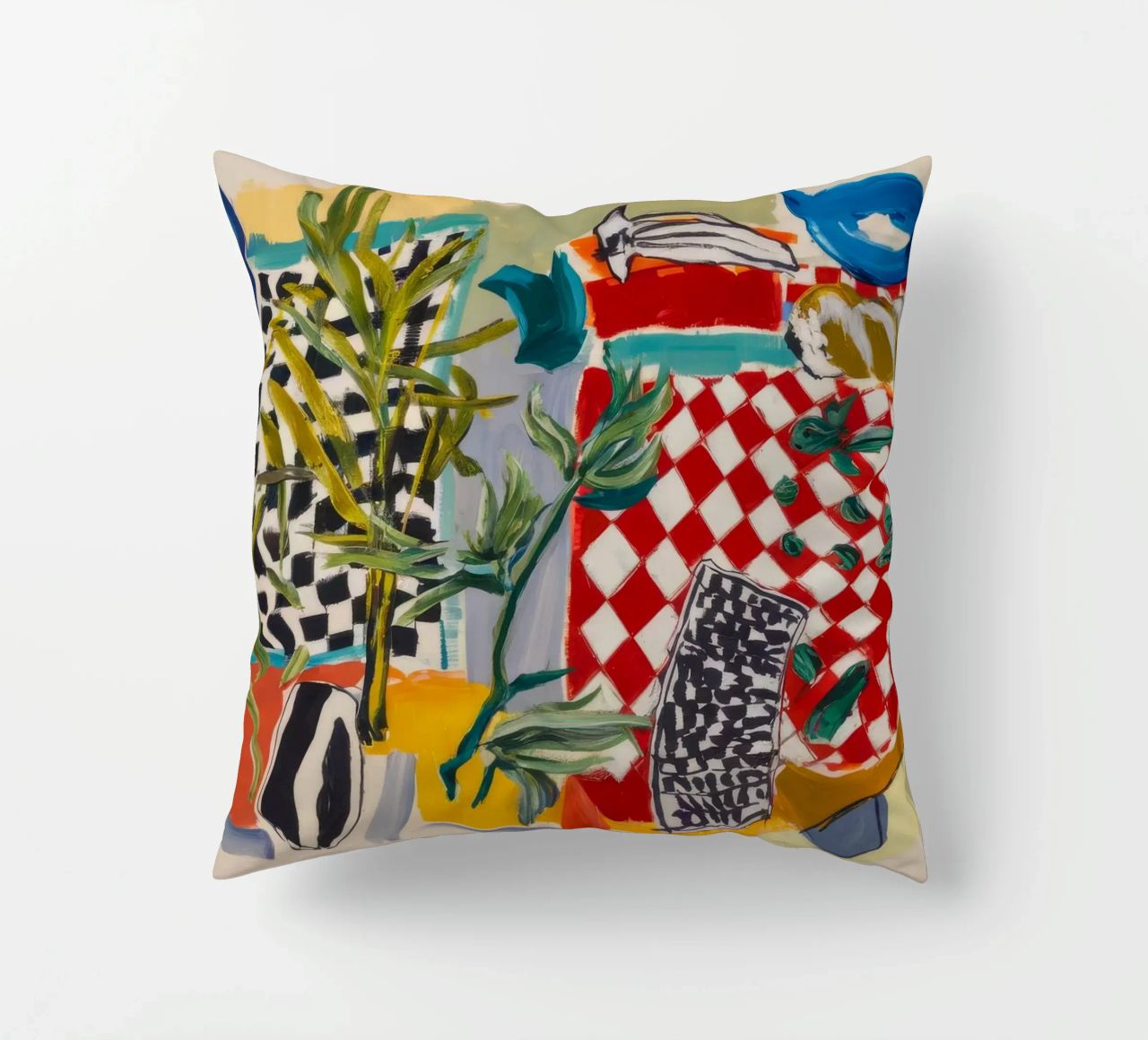 Danse chaotique de l'océan coussin de Beach Palette