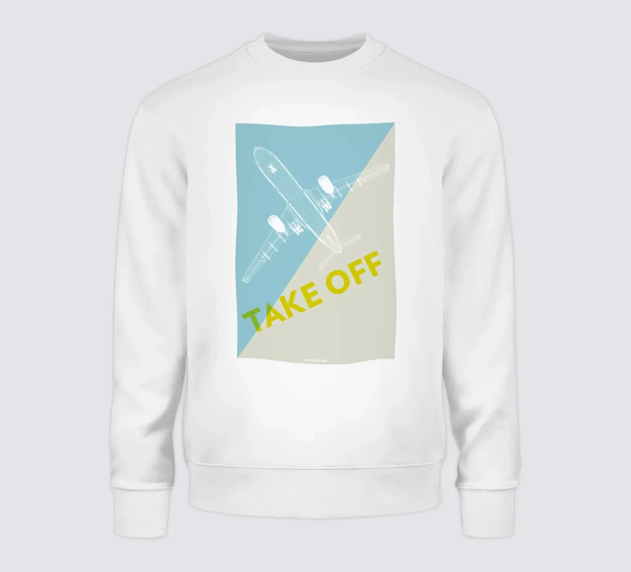 Take Off A340 felpa da Marc Schulthess