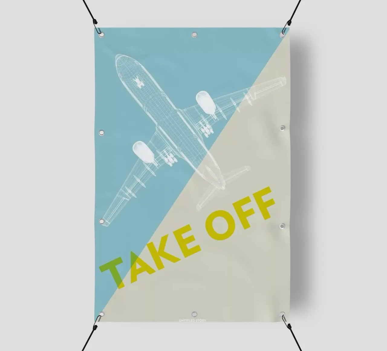 Take Off A340 telo in pvc da Marc Schulthess