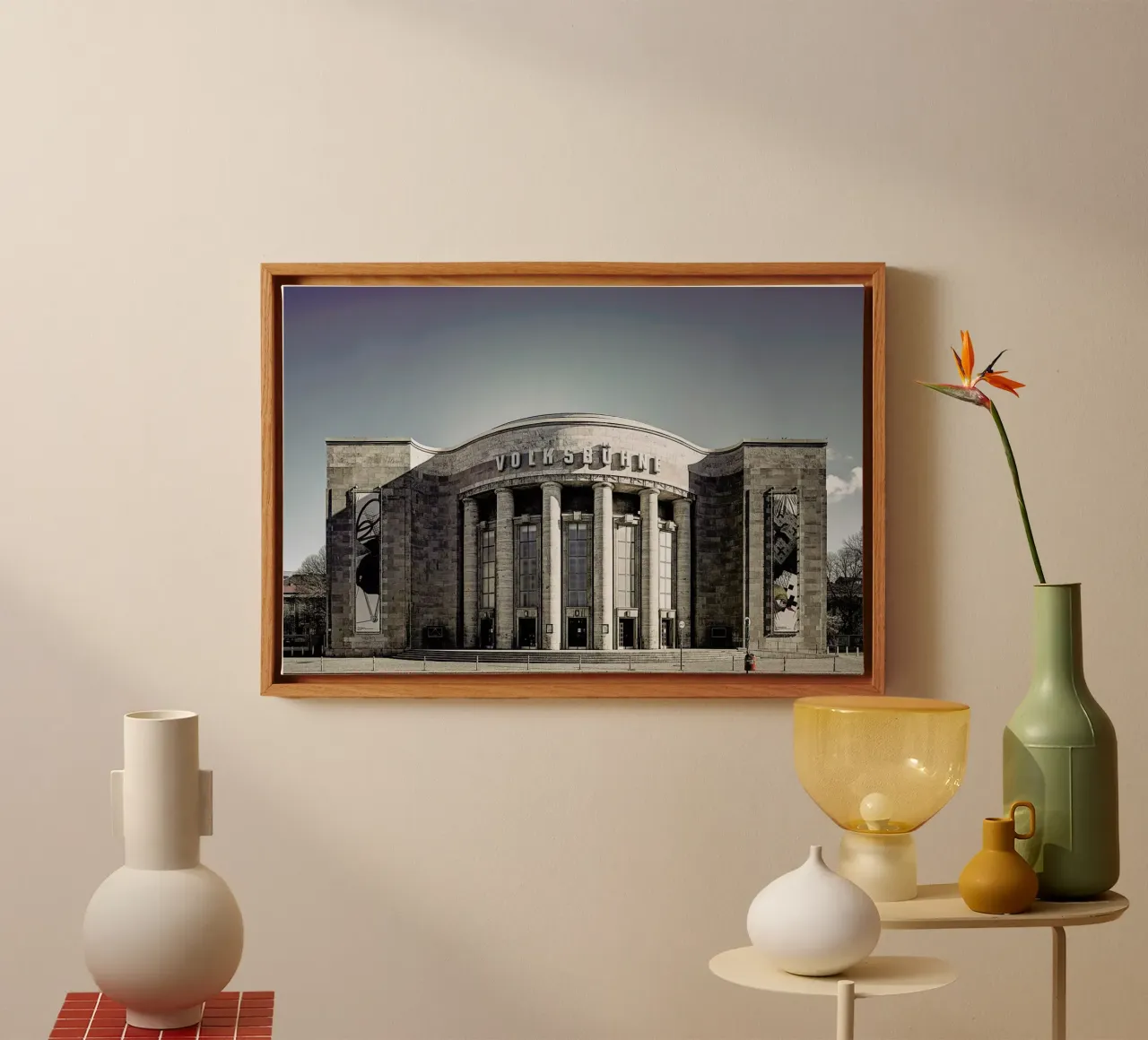 Berlin 2020 No 14 tela con Cornice a cassetta da Michael Belhadi