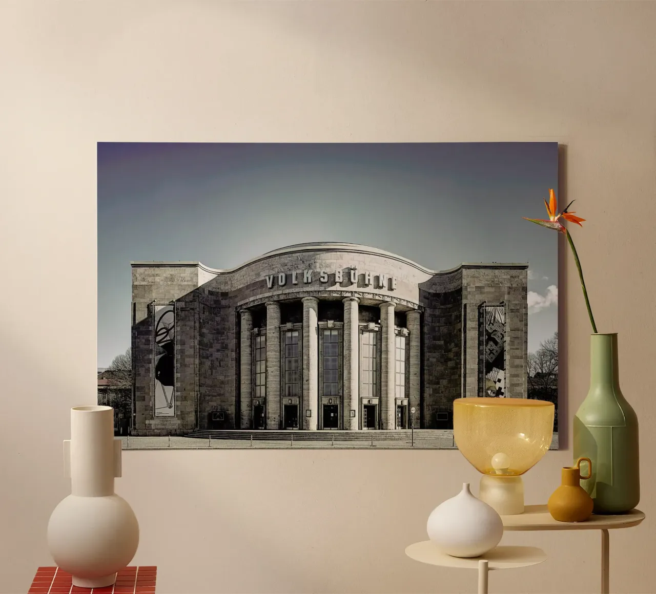 Berlin 2020 No 14 tela con Cornice a cassetta da Michael Belhadi