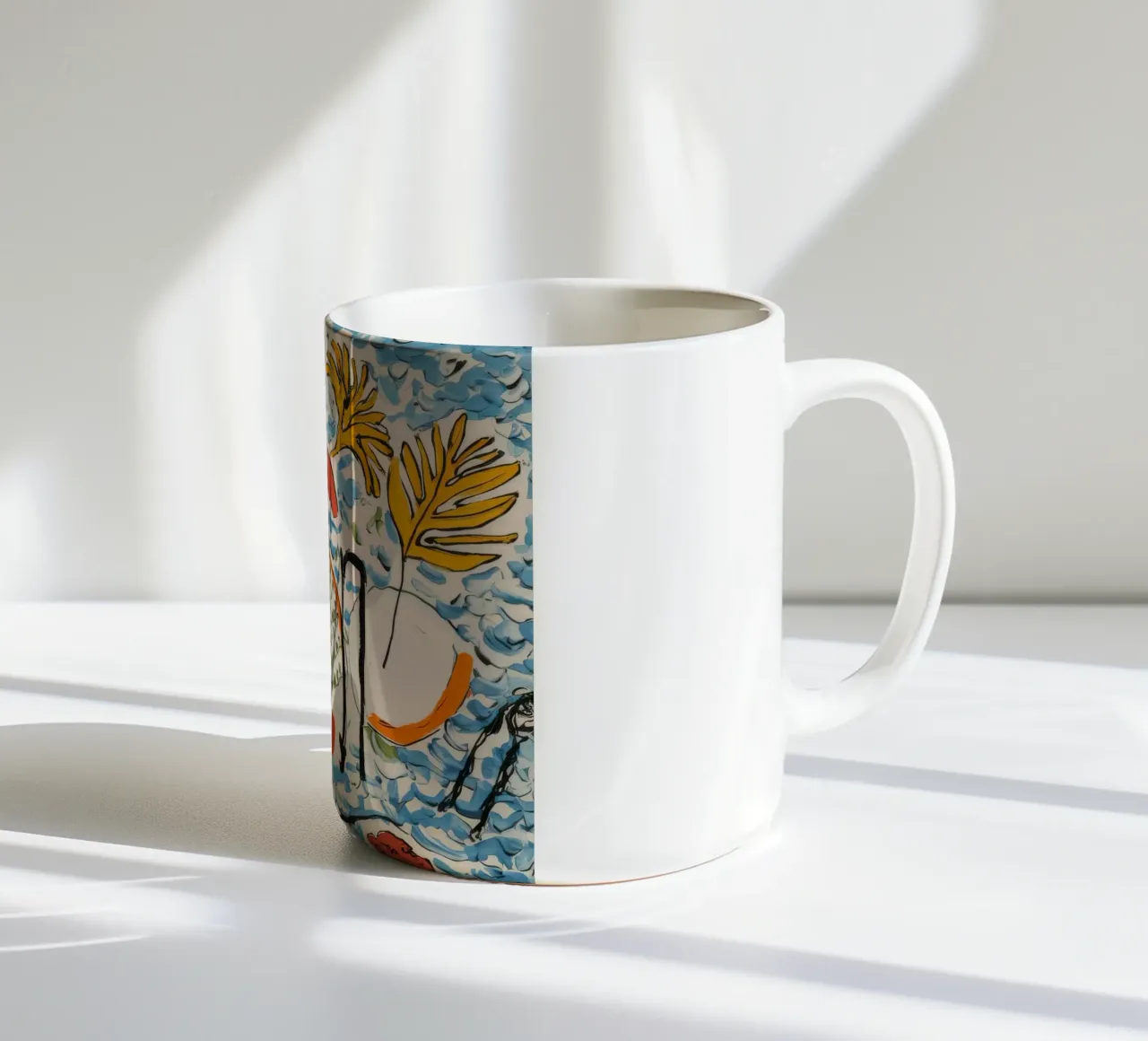 Armonia della foresta mistica tazza in ceramica da Beach Palette
