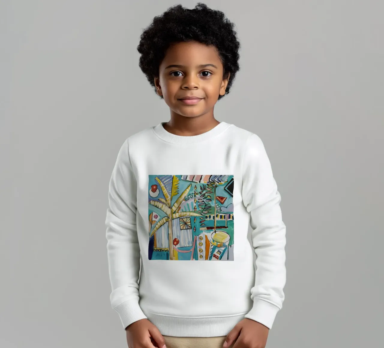 Coastal Harmony kids sweatshirt by Beach Palette