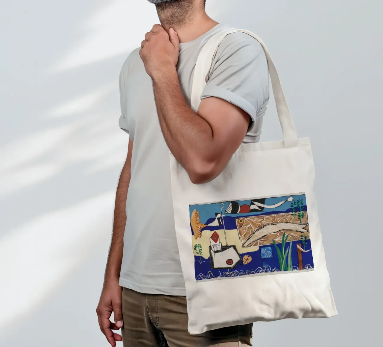 Sogno botanico borsa in juta da Beach Palette