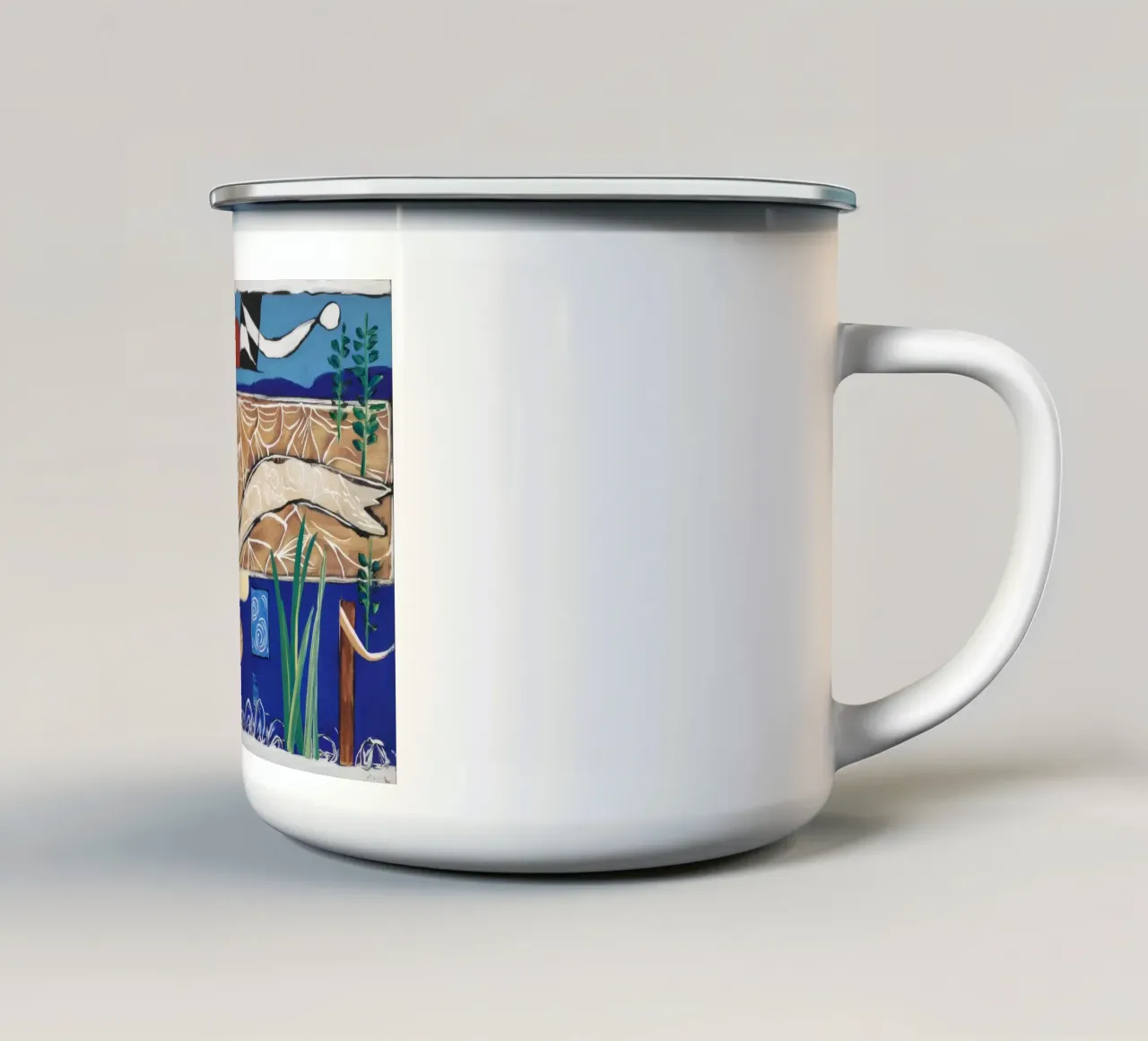 Sogno botanico tazza in smalto da Beach Palette
